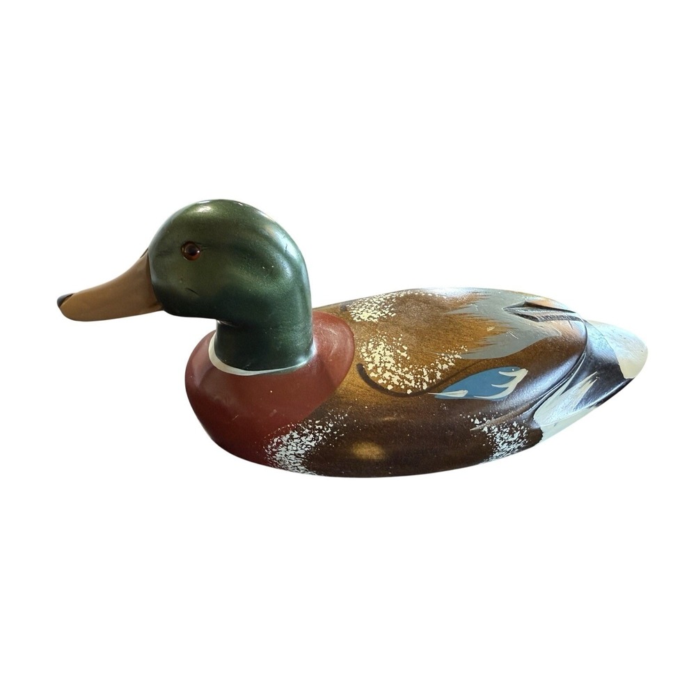 Vintage Wooden‎ Duck 4"H
